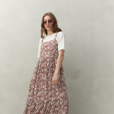 VESTIDO COCO Chocolate