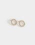 Aros Pasantes Con strass Aros Con Strass - Dorado