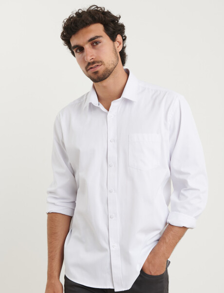 012580 CAMISA HARRINGTON LABEL Blanco