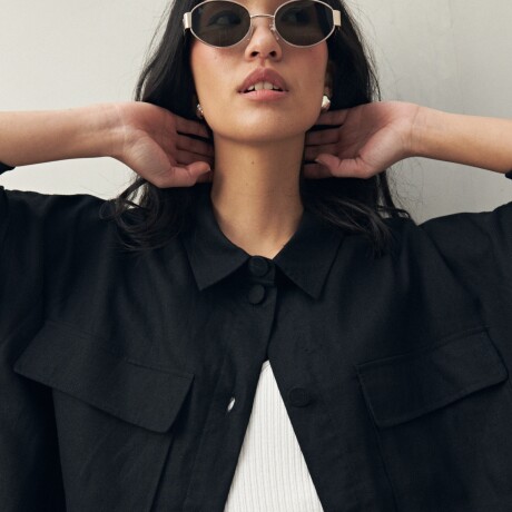 CHAQUETA RILEY Negro