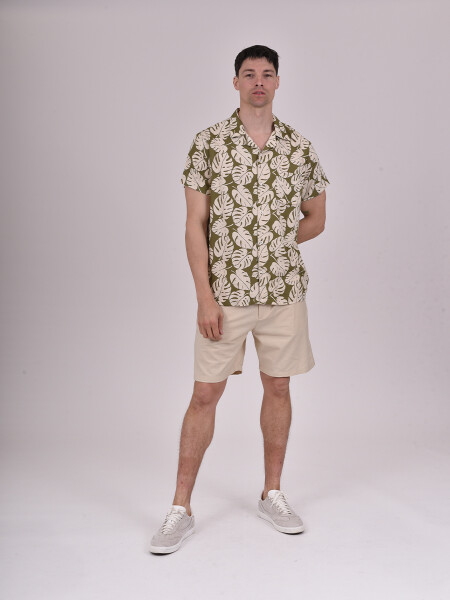 CAMISA RON VERDE MILI