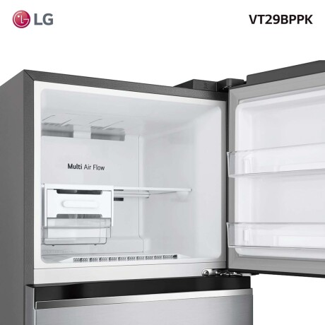 HELADERA LG INVERTER 285-LITROS GRIS VT29BPPK