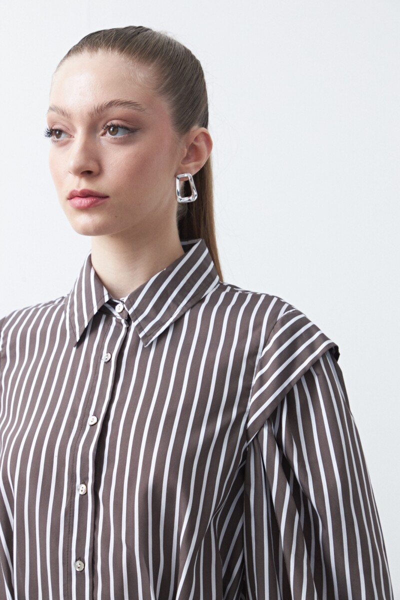 CAMISA PULIZO Chocolate