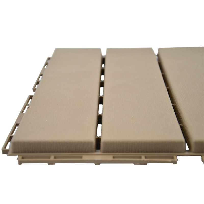 Piso deck encastrable MARRON CLARO