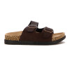 Darkness Sandalia Baja Casual C/ Dos Hebillas - Marron Claro Marron Claro