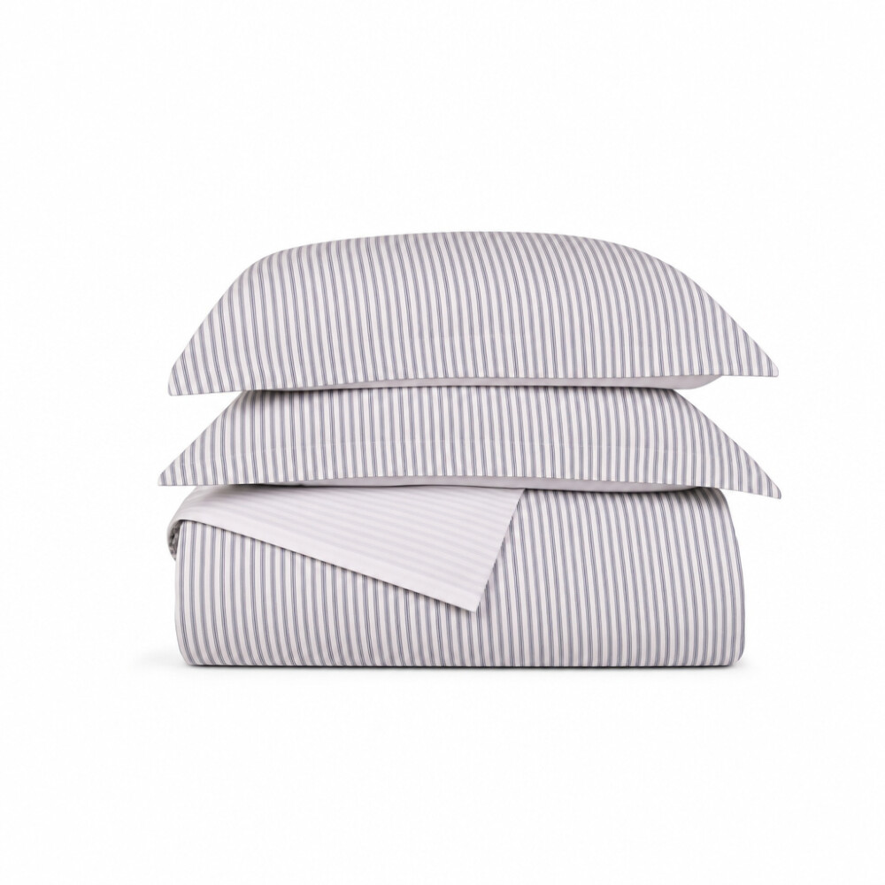 SET FUNDA NÓRDICA 2 PLAZAS ALGODON HILO TEÑIDO