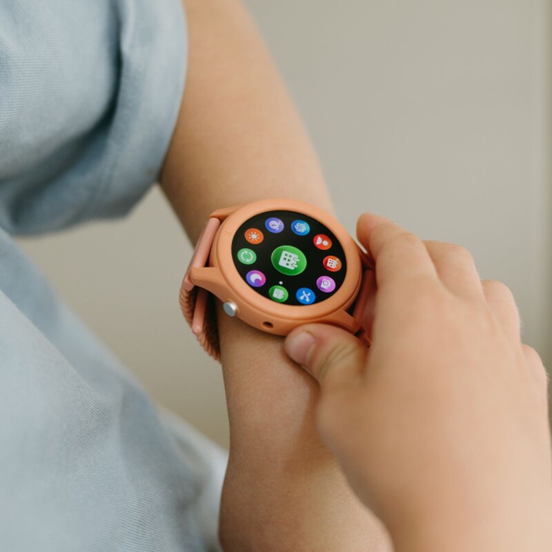 K-WATCH Reloj Inteligente Kidywolf Para Adolescentes +8 - Rojo