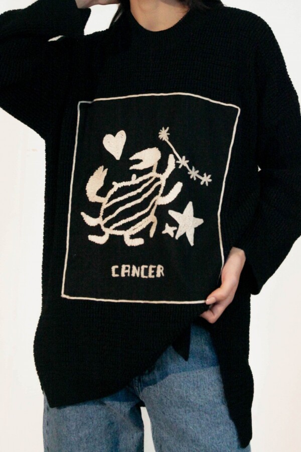 Sweater Cáncer negro