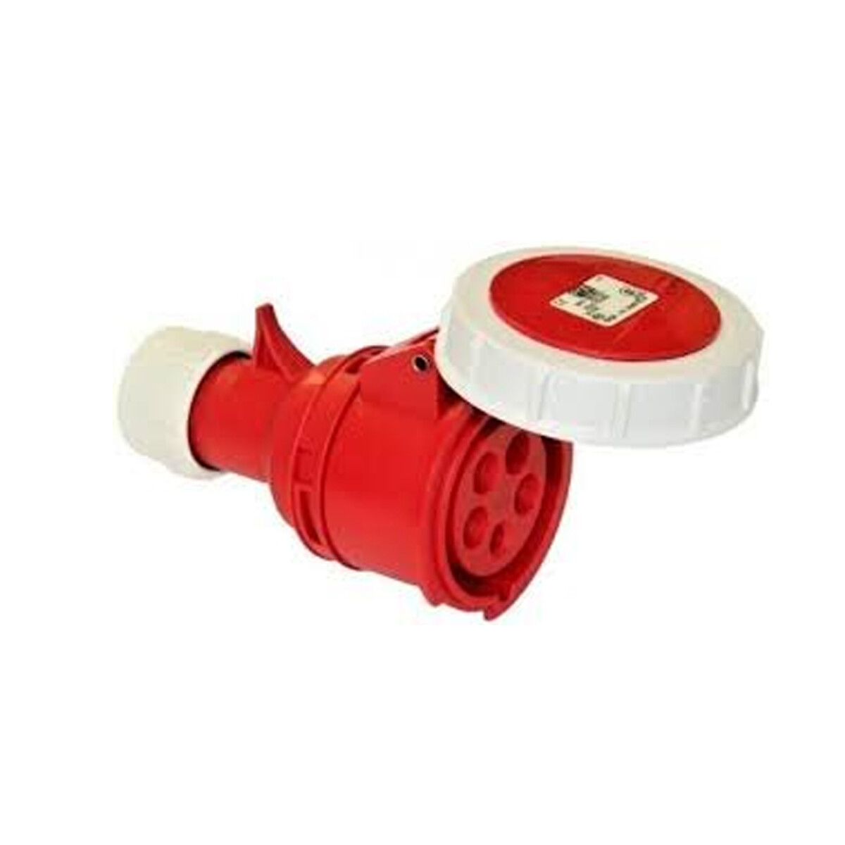 PCE Ficha Hembra IP-67 - 380/440V H6 rojo 16A 3P+T+N 