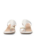 Sandalias de Mujer Bottero Taco Y Aplique Marfil