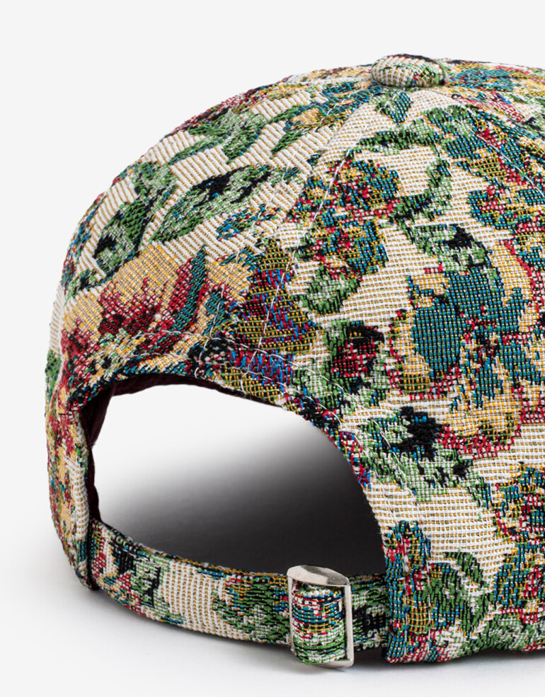 Caps Gorra Tela Floral - Combinacion Multicolor