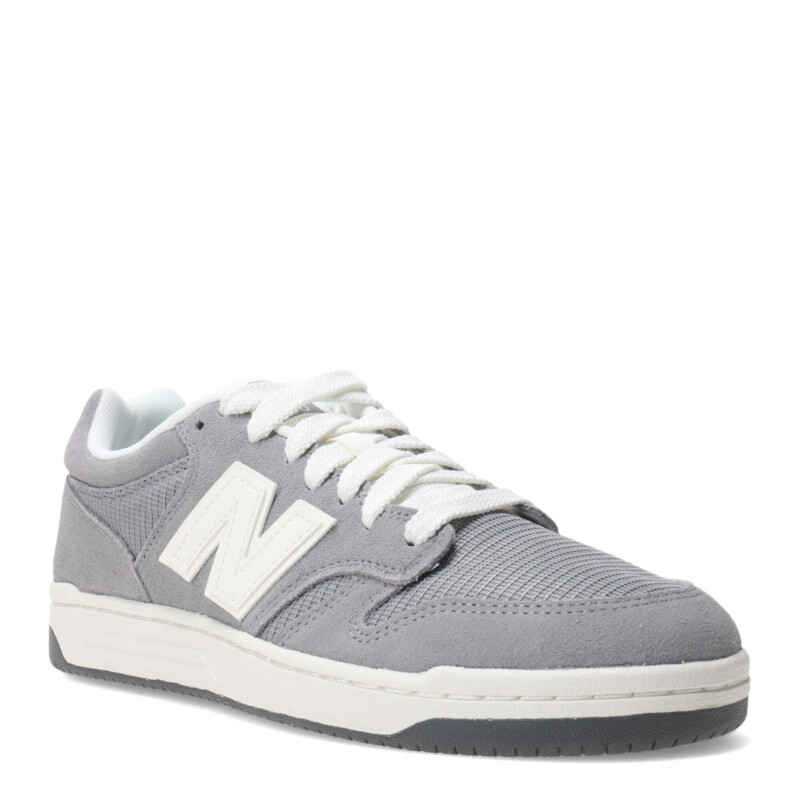 Championes Unisex New Balance 480 Lifestyle Gris - Blanco