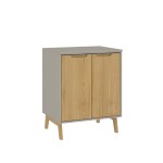BAJO MESADA - AUXLILAR LINEA WOOD LINEA WOOD GRIS