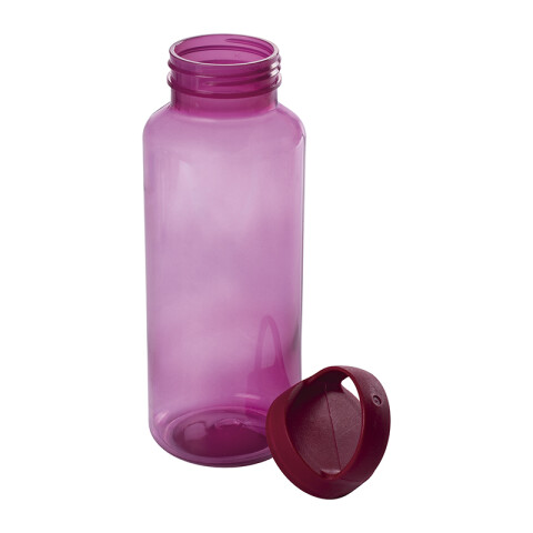 Botella Plática Abre Fácil 600 ml BORDO