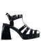 Sandalias de Mujer Miss Carol RETRO Negro (Charol)