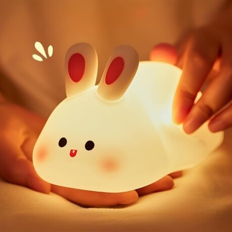 Luz veladora infantil conejito Blanco