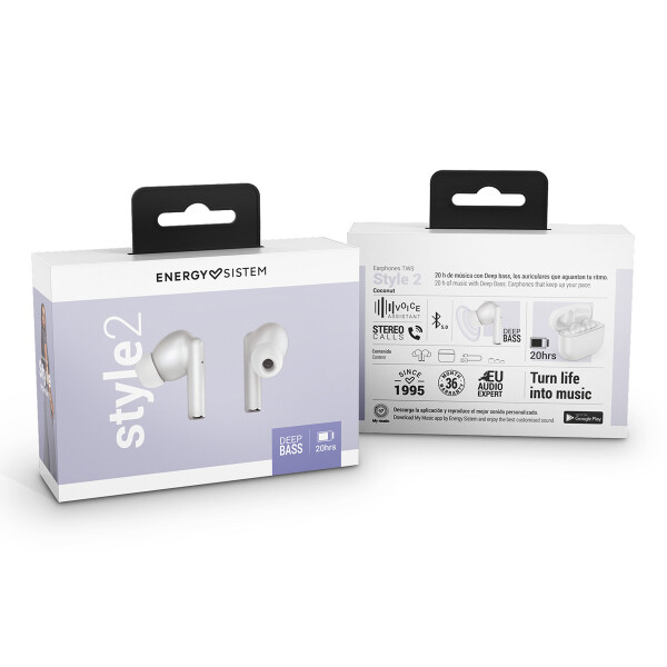 Auricular Energy Sistem Style 2 CREMA