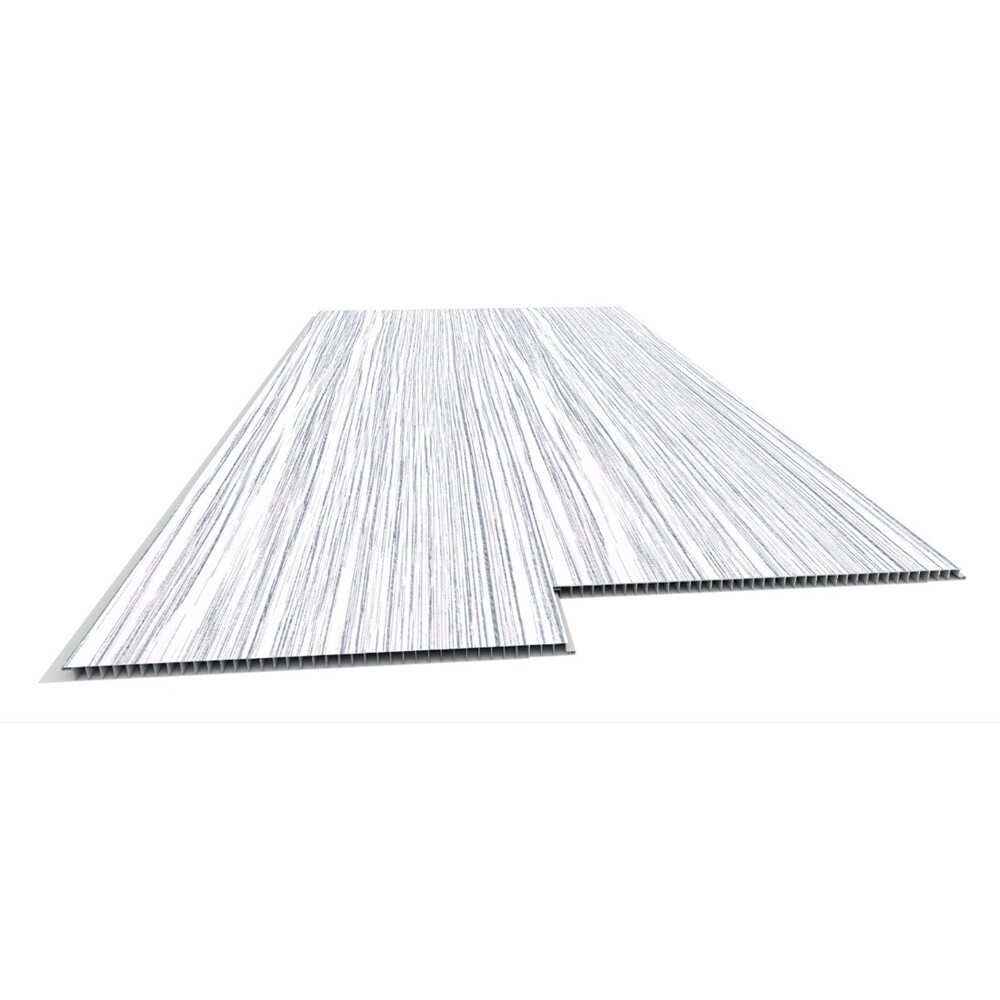 CIELORRASO PVC COLOR MONT BLANC/JUNTA LISA - 0.20X4 MTS / ESPESOR 7MM Cielorraso Pvc Color Mont Blanc/junta Lisa - 0.20x4 Mts / Espesor 7mm