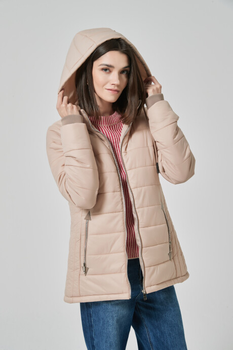 Campera Fedre Taupe Claro