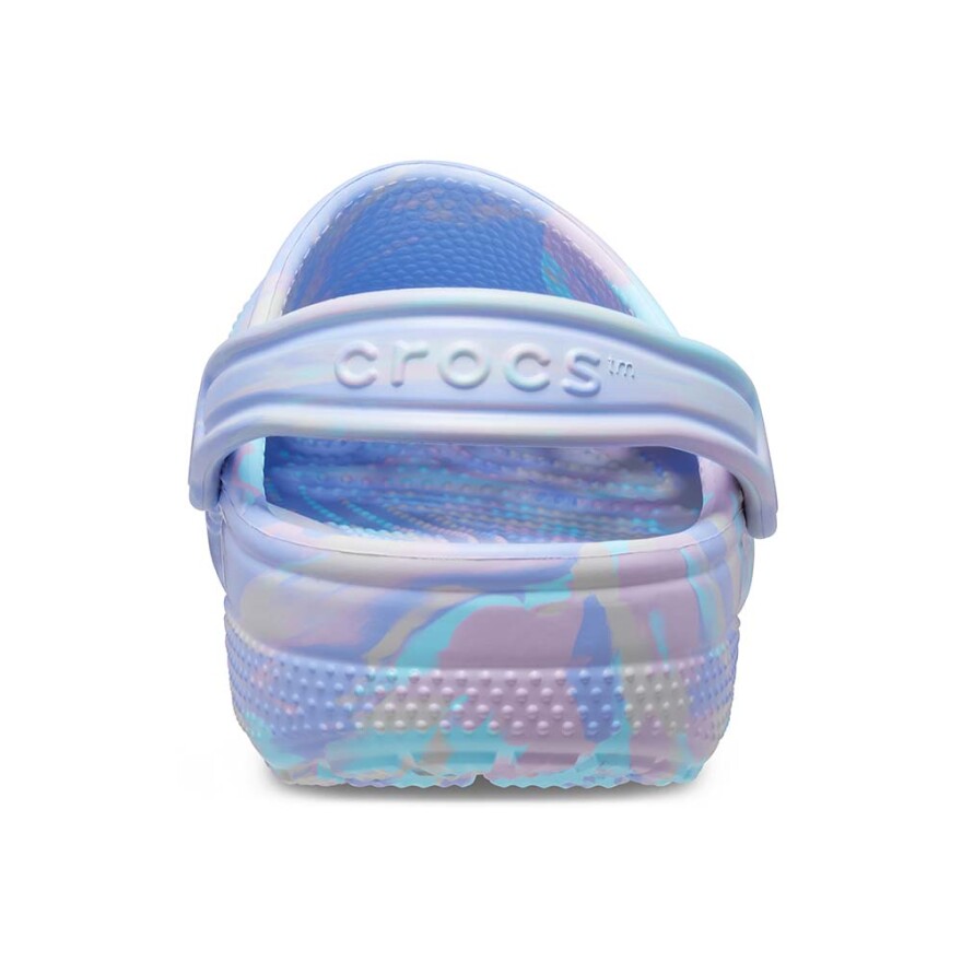 Classic Marbled Clog K - Niños Moon Jelly/multi