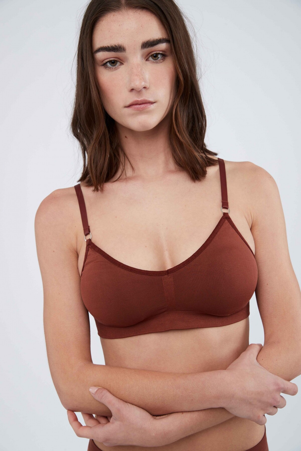 Soutien PIMENTÓN c/copa removible Chocolate