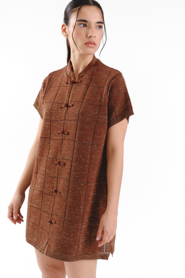 Vestido Gajo Chocolate