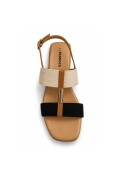 SANDALIA PAROS COMBINADA Beige