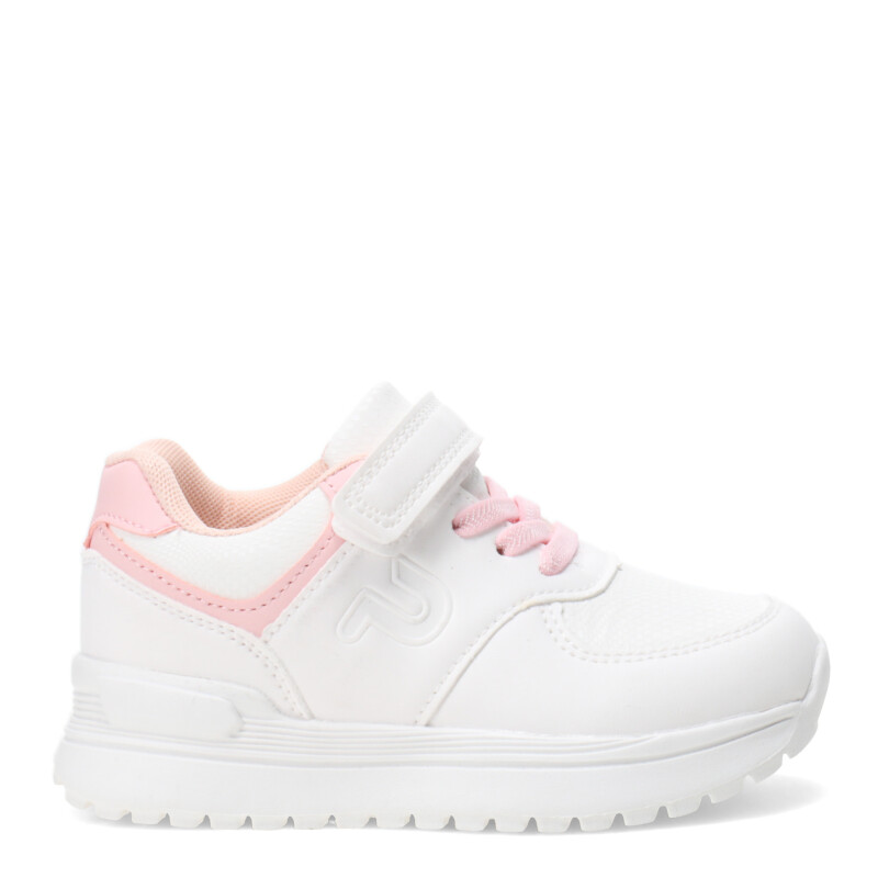 Championes Infantiles Push Blanco - Rosado