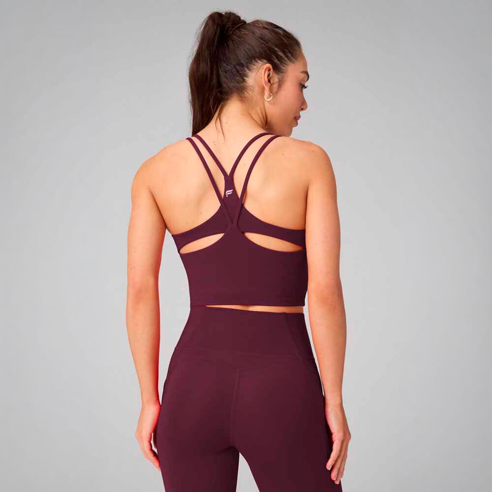 Top Principal Built-In Bra Bividi Mujer Oxblood