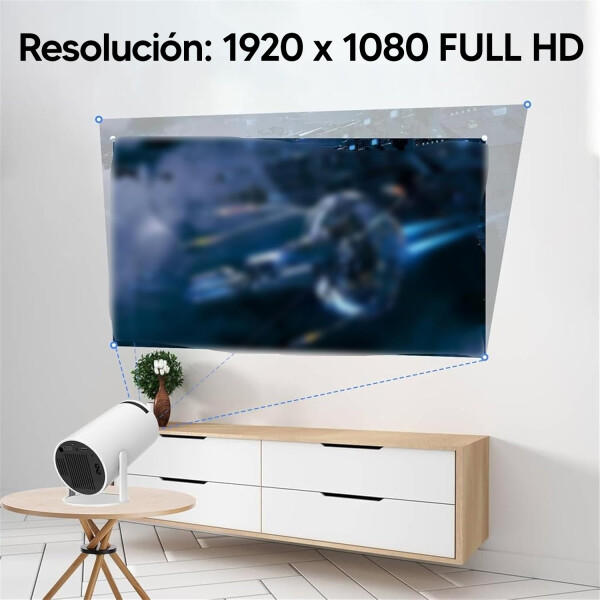 Proyector Xion Led Proy3 Full Hd Android Wi-fi PROYECTOR LED XION XI-PROY3