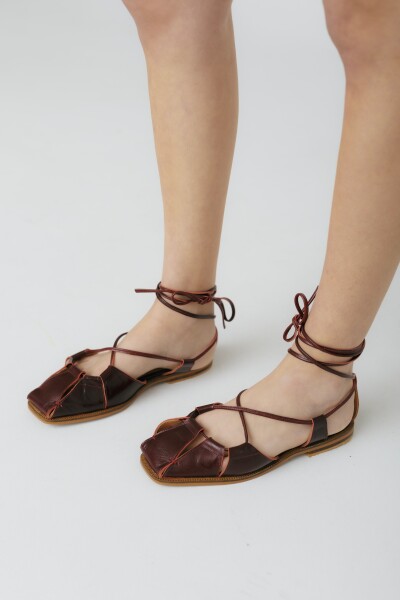 PRE VENTA SANDALIA BERRY Bordo