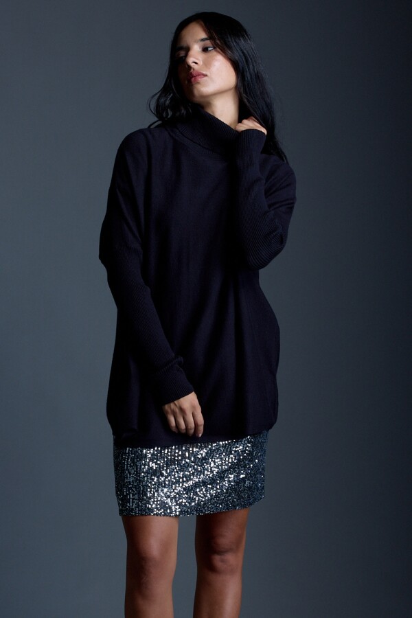 Polera Oversize NEGRO