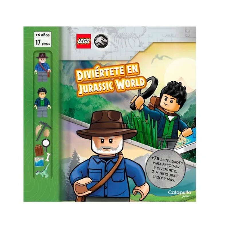 LEGO ACTIVIDADES: DIVIERTETE CON JURASSI LEGO ACTIVIDADES: DIVIERTETE CON JURASSI