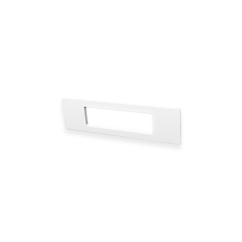 Luminaria de embutir rectangular blanco 8,5W cálida IP55 FL0924X