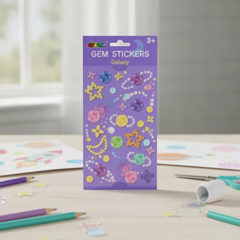 Stickers Gema Para Niños Avenir Estrella