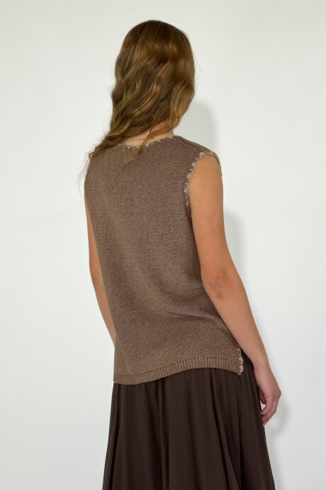 CHALECO MAREA Marron