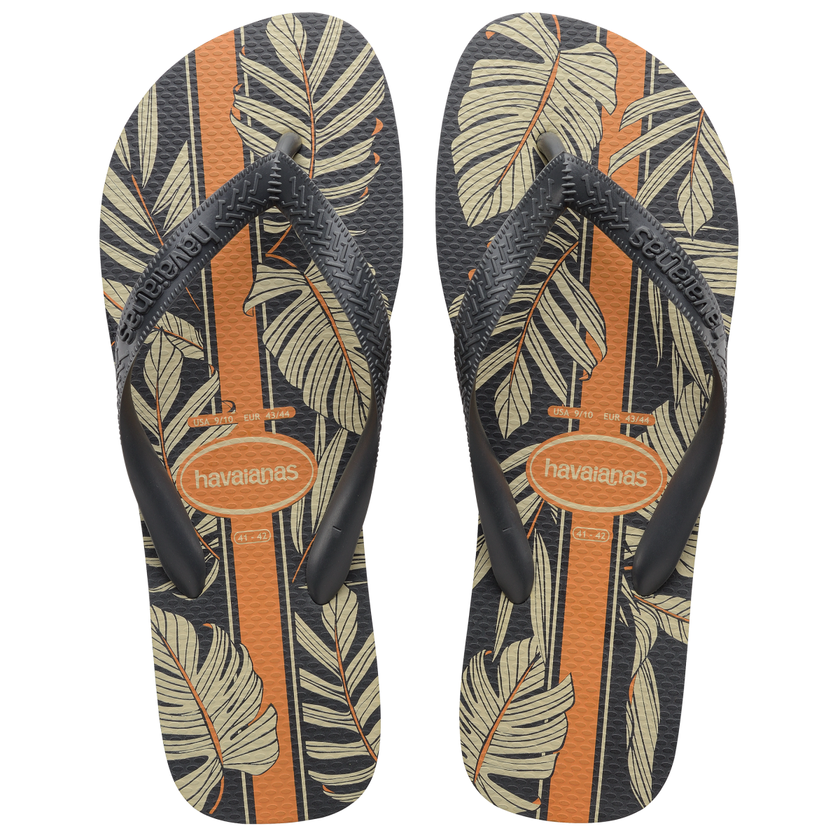 Sandalias de Hombre Havaianas Havaiana Aloha - Gris Grafito - Gris - Gris Claro 