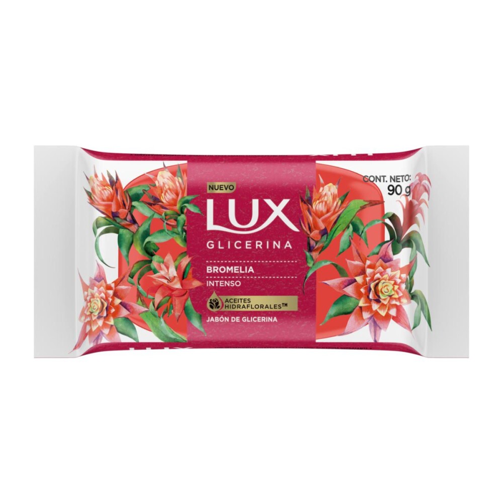 LUX JABON GLICERINA BROMELIA x 90gr única