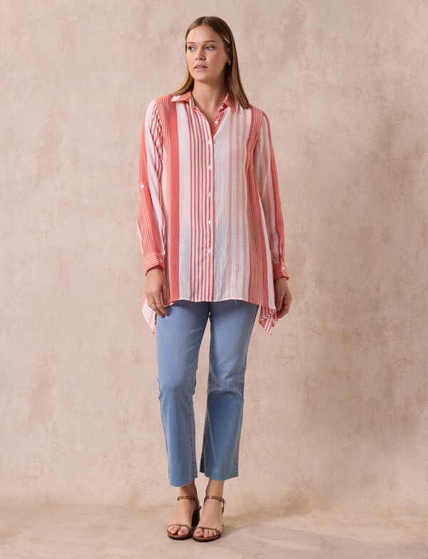 Camisa MULTI/ANARANJADO