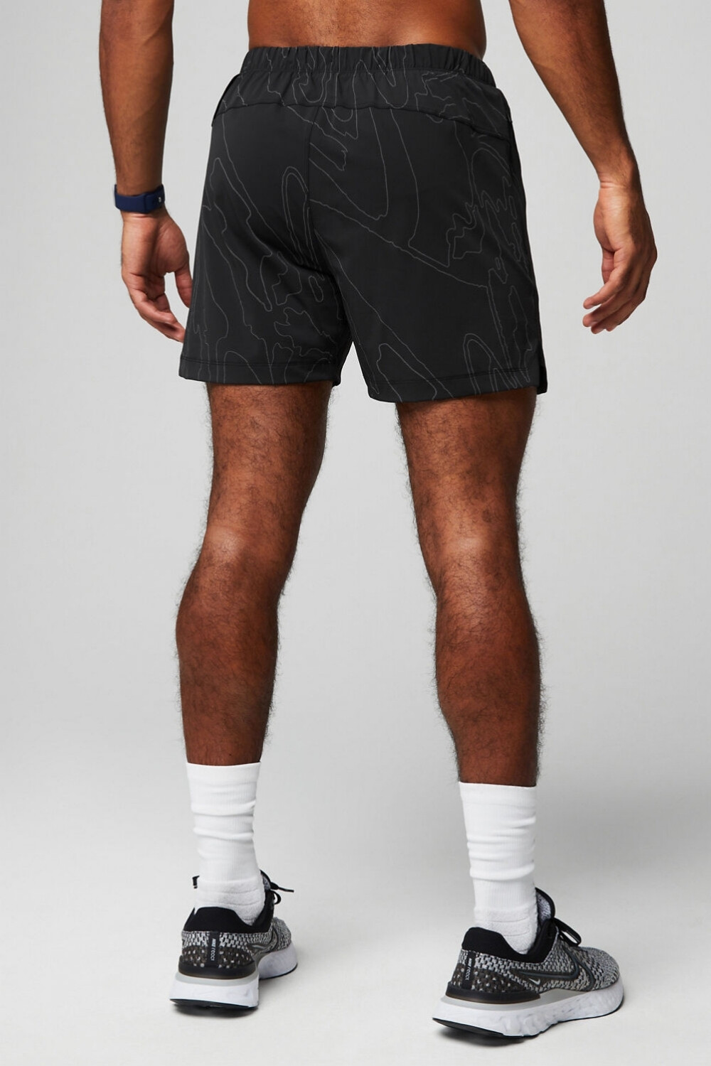 Short The 5 One Short (Lined) Hombre Black Vision Wave Reflective