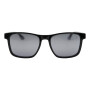 Lentes De Sol One Piece Bossa Nova De Policarbonato Negro/Negro