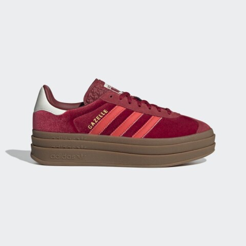 Championes Adidas Gazelle Bold Rojo