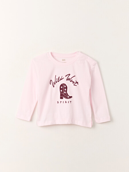 Remera estampa Wild West Rosa
