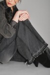 Jean Oxford Patch Reed Black Negro