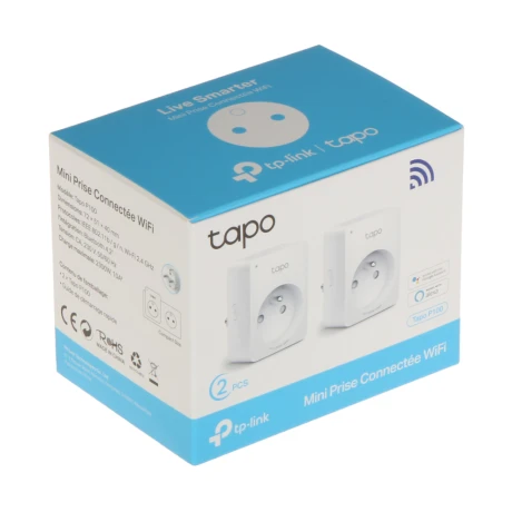Enchufe Inteligente Tp-Link Tapo P100 Wi-Fi Pack x2 001