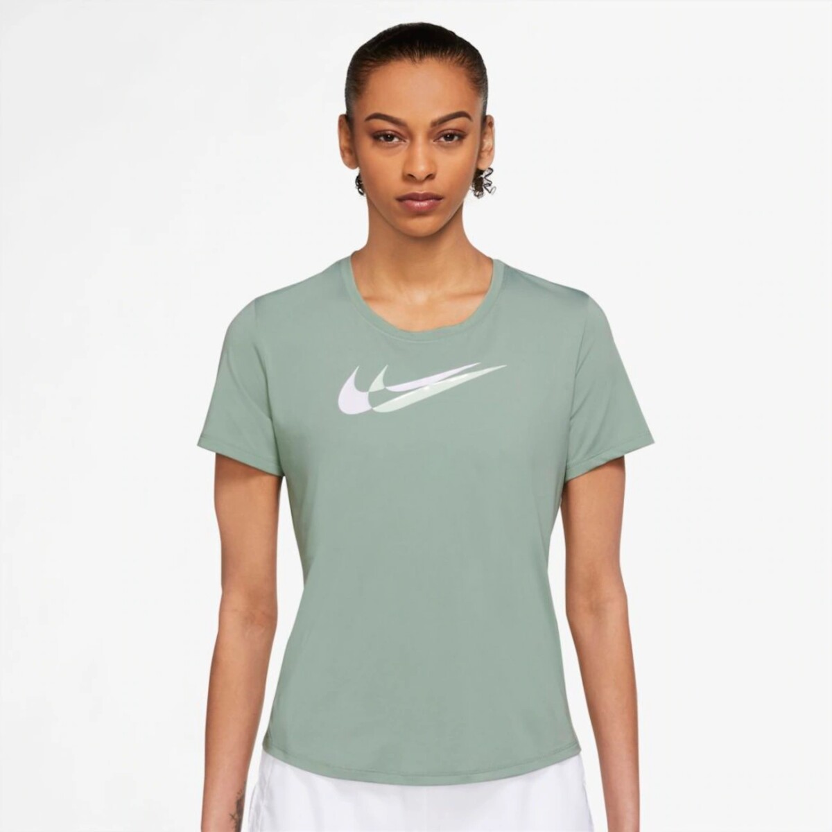 Remera Nike Running Dama WSH RUN - Color Único 