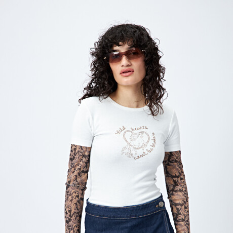 REMERA LIMORA Blanco