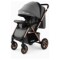 Coche Carriola de Paseo Para Bebe Plegable Gris