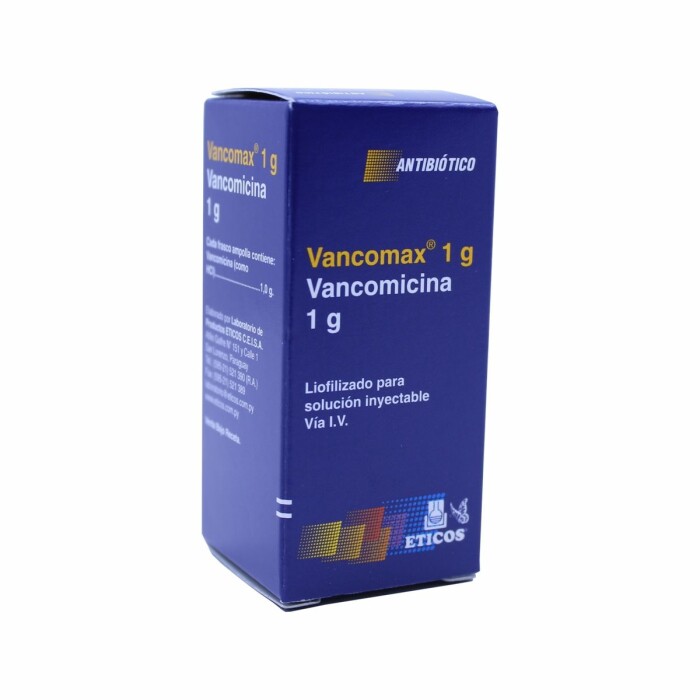 VANCOMAX 1 GR. FCO. AMP. X 1 VIAL única
