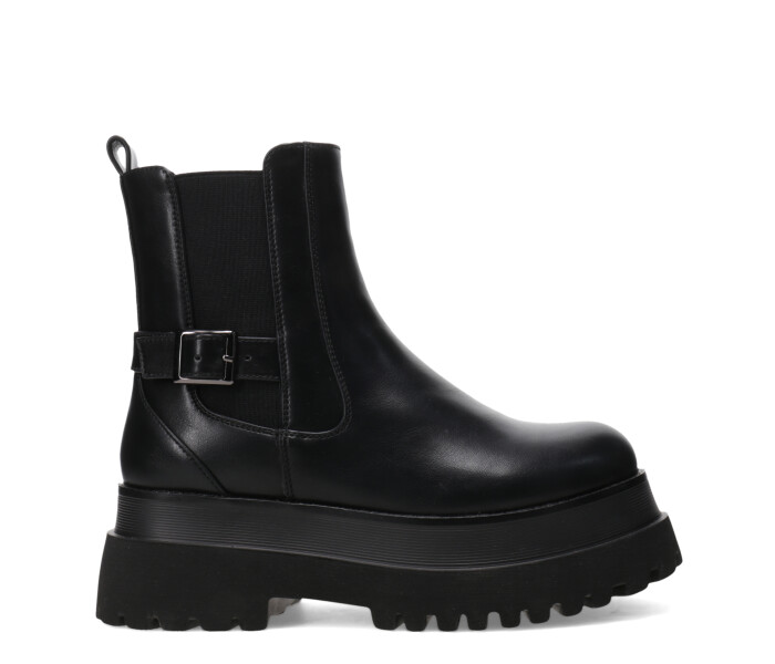 Botas de Mujer Miss Carol JYNER con hebilla lateral Negro